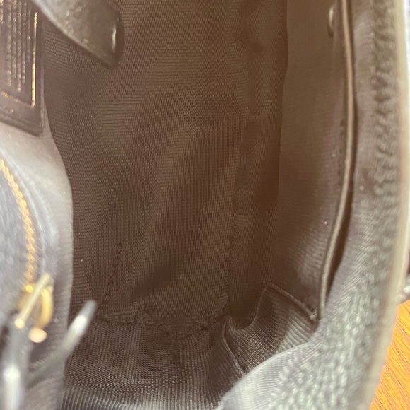 Coach Dakota Whipstitch Black Leather Bag with Charm Set - Picture 13 of 16